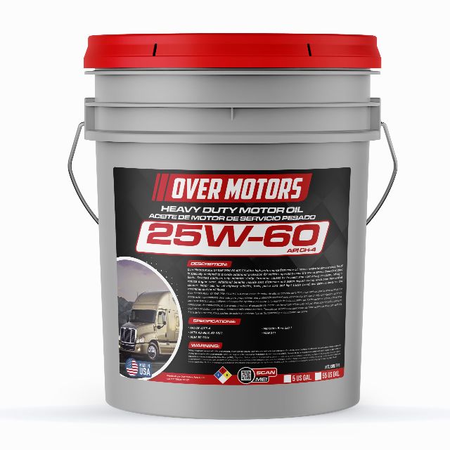Aceite de Motor 25W-60 API CH-4 · Diésel