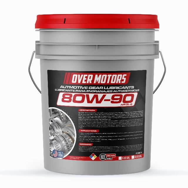 Lubricante para Engranajes 80W-90 API GL-5 · Transmisión y diferencial