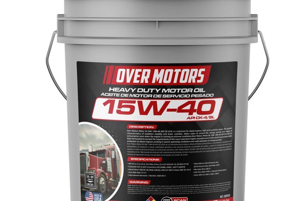 AACEITE DE MOTOR 15W-40 API CK-4/SL