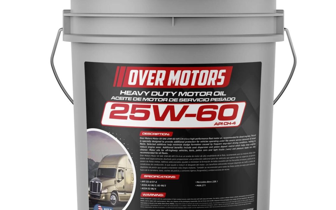 ACEITE DE MOTOR 25W-60 API CH-4
