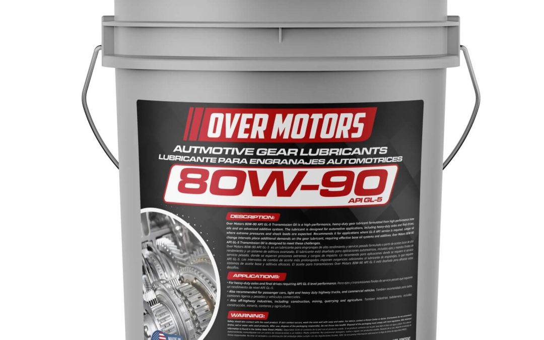 LUBRICANTE PARA ENGRANAJES 80W-90 API GL/5