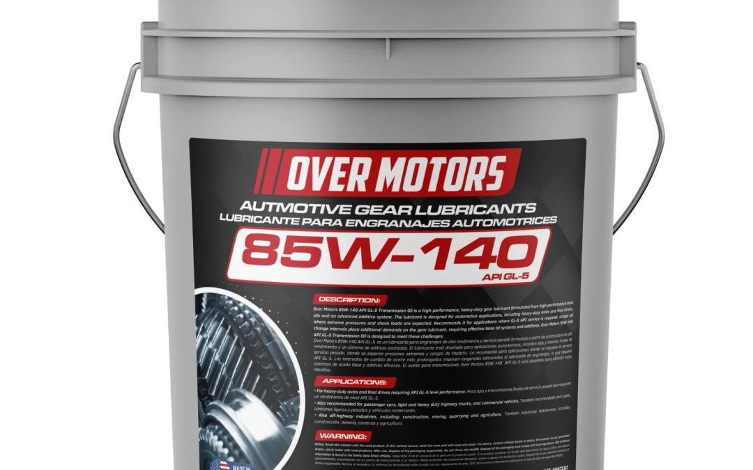 LUBRICANTE PARA ENGRANAJES 85W-140 API GL/5