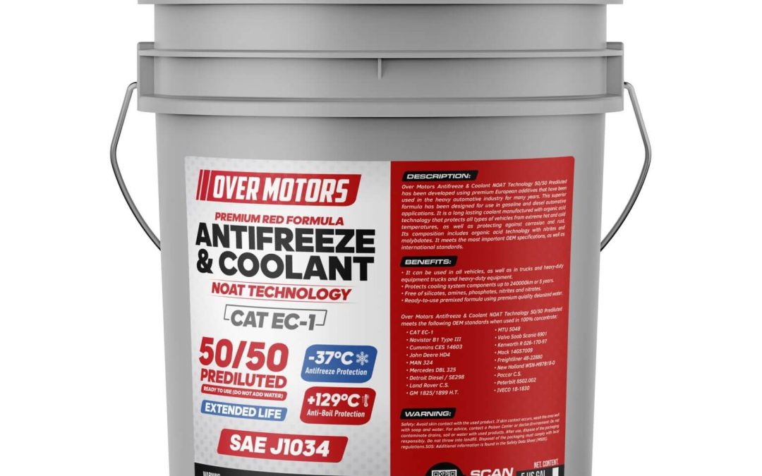 ANTIFREEZE + COOLANT 50% NOAT TECHNOLOGY